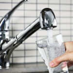 Fluoride in water is beneficial for preventing tooth decay.